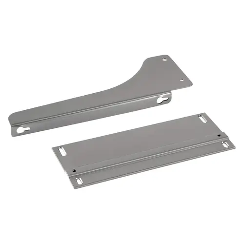 Optional Door Mount Bracket Kit, for KV Pull-Out Units Frosted nickel Frosted nickel