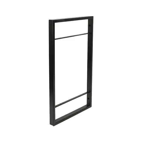 Ladders, 200 mm depth, YouK Shelf System 26 3/8" Height: (26 3/8") 668 mm Jet black
