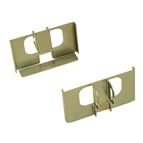Dispensa Fineline Pantry Bracket Set Steel 127 mm 5" wide, steel, champagne Champagne