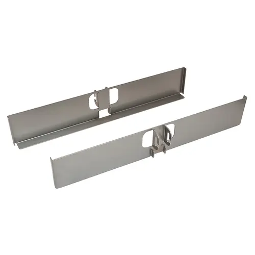Dispensa Fineline Pantry Bracket Set Steel 431.8 mm 17" wide, steel, silver Silver