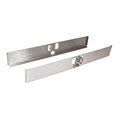 Dispensa Fineline Pantry Bracket Set 304 Stainless steel 558.8 mm 22" wide, 304 stainless steel, brushed Brushed
