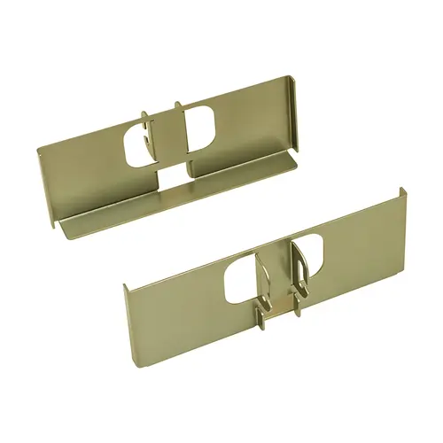 Dispensa Fineline Pantry Bracket Set Steel 203.2 mm 8" wide, steel, champagne Champagne