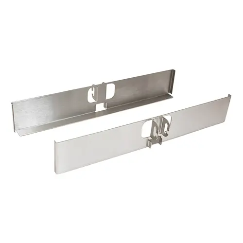 Dispensa Fineline Pantry Bracket Set 304 Stainless steel 431.8 mm 17" wide, 304 stainless steel, brushed Brushed