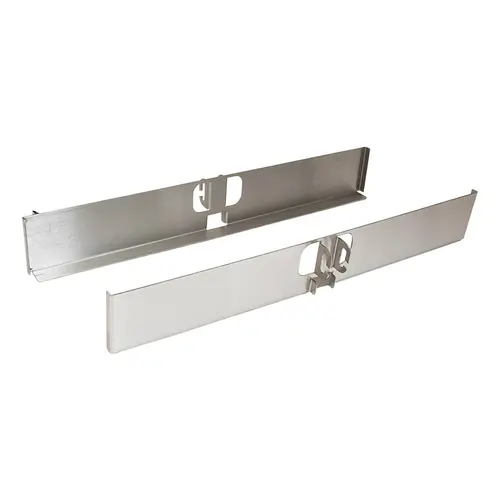 Dispensa Fineline Pantry Bracket Set 304 Stainless steel 508 mm 20" wide, 304 stainless steel, brushed Brushed