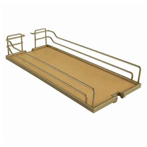Tray Set, Dispensa 355.6 x 518 x 105 mm 368.3 mm 368 mm For Pantry Pull-Out & Base Pull-Out II, Champagne/maple, width 14" Shelf: Maple Surround: Champagne