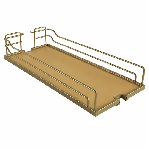 Tray Set, Dispensa 330.2 x 518 x 105 mm 342.9 mm 343 mm For Pantry Pull-Out & Base Pull-Out II, Champagne/maple, width 13" Shelf: Maple Surround: Champagne