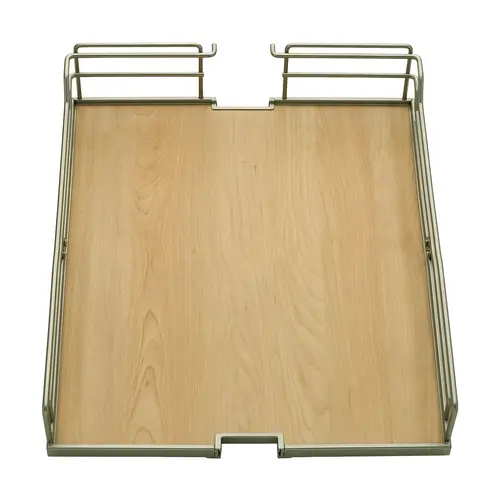 Tray Set, Dispensa 508 x 518 x 105 mm 520.7 mm 521 mm For Pantry Pull-Out & Base Pull-Out II, Champagne/maple, width 20" Shelf: Maple Surround: Champagne