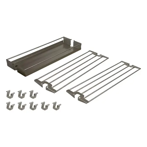 Baker's Tray Organizer Set, for Dispensa Base Pull-Out II 7" 7" wide, champagne Champagne