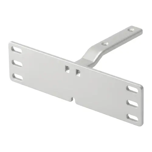 Wide Bottom Door Bracket, for Dispensa Base Pull-Out II silver Silver