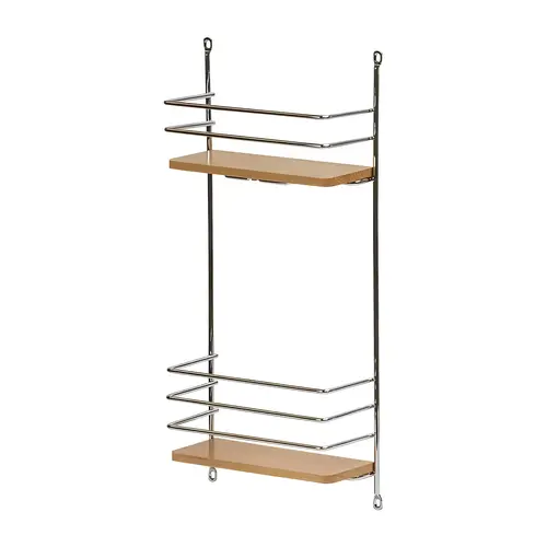 Door Rack, Cabinet Accessory For 15" overlay door, W x H: 216 x 533 (8 1/4" x 20 5/8") Chrome