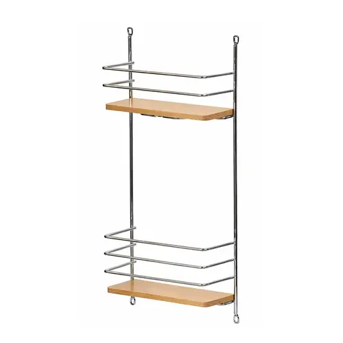Door Rack, Cabinet Accessory For 15" inset door, W x H: 216 x 457 (8 1/4" x 18") Chrome