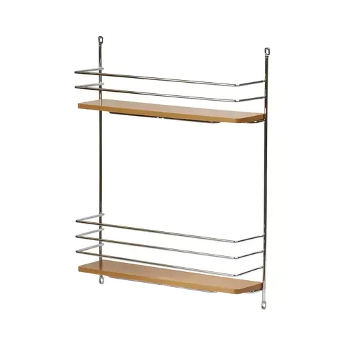 Door Rack, Cabinet Accessory For 21" overlay door, W x H: 362 x 533 (14 1/4" x 20 5/8") Chrome