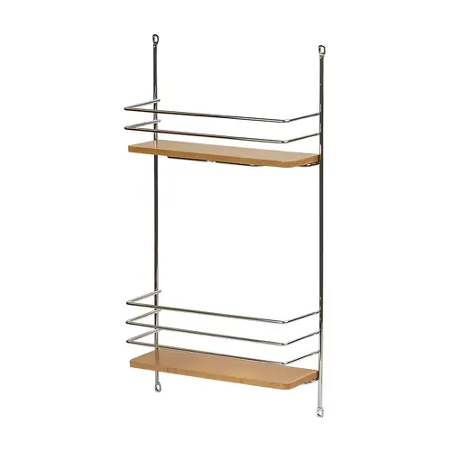 Door Rack, Cabinet Accessory For 18" overlay door, W x H: 222 x 533 (11 1/4" x 20 5/8") Chrome