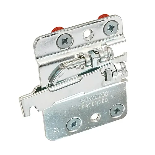 Cabinet Hanger, Heavy Duty, Dowel Mounted, 528 lb. Load Capacity Right Steel, galvanized, mounting: Right hand, base unit hanger Zinc plated