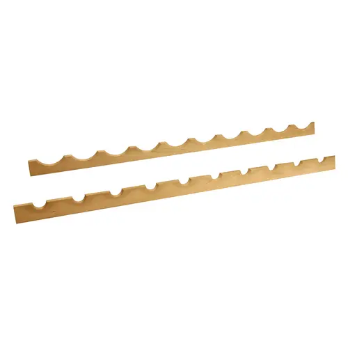 Bottle Rack, Wooden Cabinet Accessory Stores 10 bottles 48" Maple, 1219 mm (48")