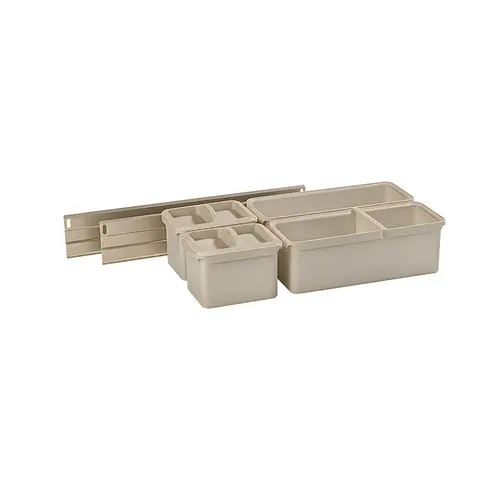 Youboxx, for Dispensa Base Pull-Out II Set 2 Set 2, champagne Champagne, powder-coated