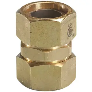OMEGA FLEX FGP-CPLG-750 Omega 3/4 In. Flex Trac Pipe Autoflare Fitting Coupling