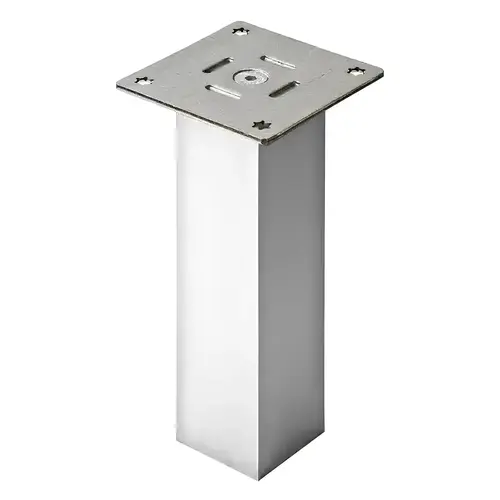 Countertop Support, Square 230 mm Height: (9 1/16") 230 mm Stainless steel effect