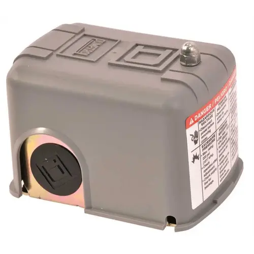 1 and 3R NEMA Rated, 30 to 50 psi, Electromechanical Pressure and Level Switch