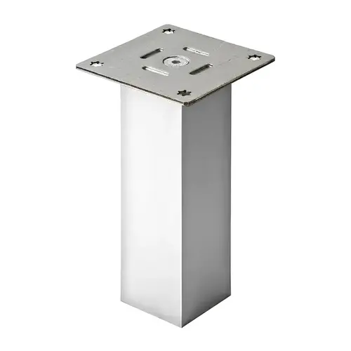 Countertop Support, Square 170 mm Height: (6 11/16") 170 mm Stainless steel effect