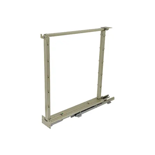 Dispensa Base Pull Out Frame, Frame, 60 lbs. max with Soft Close Frame with 5 tray positions Height: 670 - 812 mm (26 3/8" - 32"), 5 tray positions, champagne Champagne