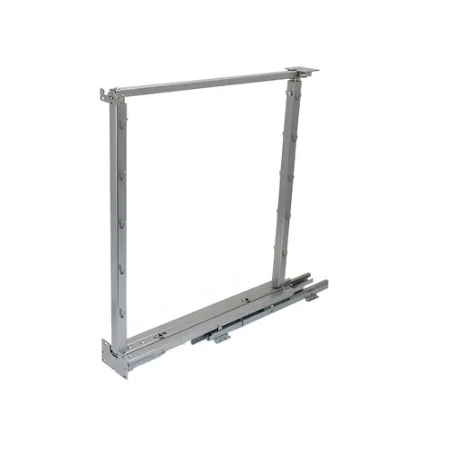 Dispensa Base Pull Out Frame, Frame, 60 lbs. max with Soft Close Frame with 5 tray positions Height: 670 - 812 mm (26 3/8" - 32"), 5 tray positions, silver Silver