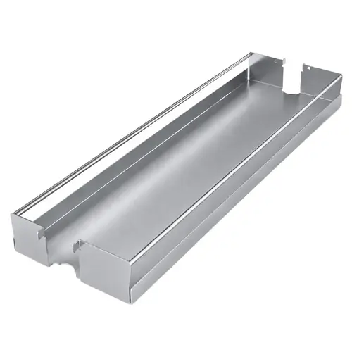 Metal Tray Set, for Dispensa Base Pull-Out II 127 mm 5" wide, silver Silver, powder-coated