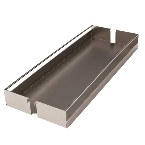 Metal Tray Set, for Dispensa Base Pull-Out II 177.8 mm 7" wide, champagne Champagne, powder-coated
