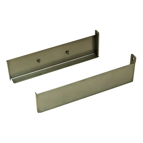 Fineline Magic Corner Side Bracket Set 11 5/8" Steel 11 5/8" depth, steel, champagne Champagne