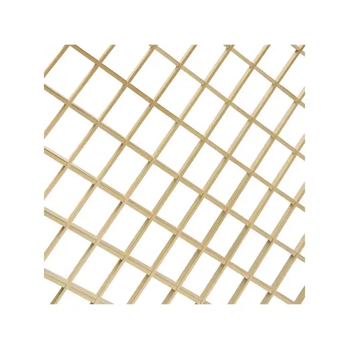 Wine Lattice, Wooden Cabinet Accessory 29" Stores 14 bottles 17" Maple, W x H 432 x 737 mm Pair