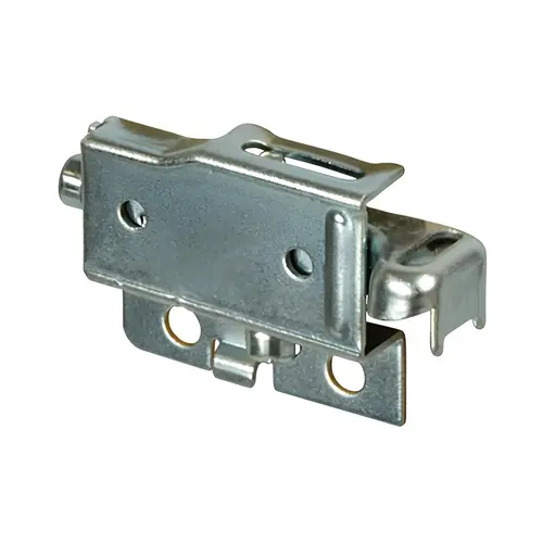 Cabinet Hanger, Screw-Mounted Left Left Visible inside the cabinet, Left Hand, For use with Euro Screw 013.02.904 Zinc plated