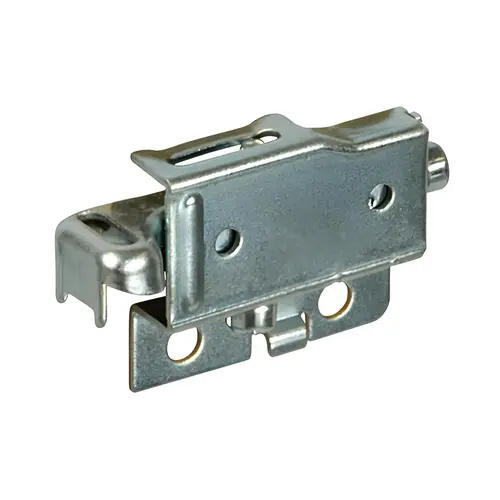 Cabinet Hanger, Screw-Mounted Right Right Visible inside the cabinet, Right Hand, For use with Euro Screw 013.02.904 Zinc plated