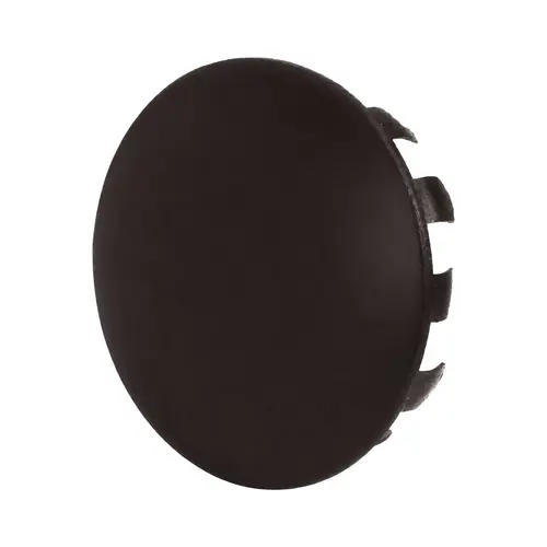 End Cap, Steel Material, 1-5/16" Cap Diameter, Designed For Tubing Terminations And Hardware Installations, Oil Rubbed Bronze Finish