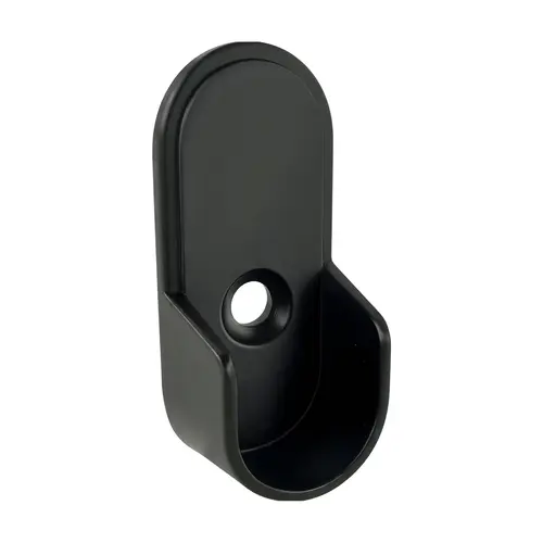 Open Flange, Zinc Material, 1-1/4" Mounting Pin Center-to-Center, Matte Black Finish