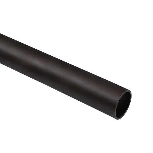 Tubing, Aluminum Material, 1-5/16" Outside Diameter, 14 Gauge Wall Thickness, 96" Length, For Structural Framing, Oil Rubbed Bronze Finish