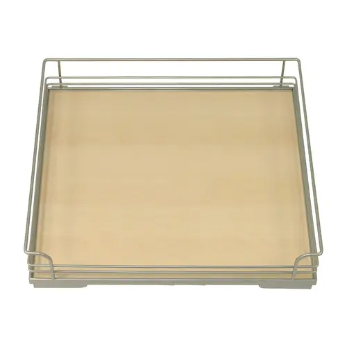 Storage Tray, for Internal Drawer Pull-Out 404 x 524 x 109 mm 15 7/8" Arena Plus, Champagne/Maple, width 15 7/8" Shelf: Maple Surround: Champagne