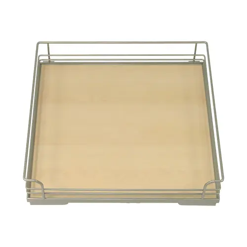 Storage Tray, for Internal Drawer Pull-Out 327 x 524 x 109 mm 12 7/8" Arena Plus, Champagne/Maple, width 12 7/8" Shelf: Maple Surround: Champagne