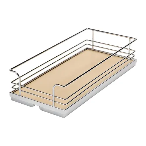 Storage Tray, for Internal Drawer Pull-Out 251 x 524 x 109 mm 9 7/8" Arena Plus, Chrome/Maple, width 9 7/8" Shelf: Maple Surround: Chrome