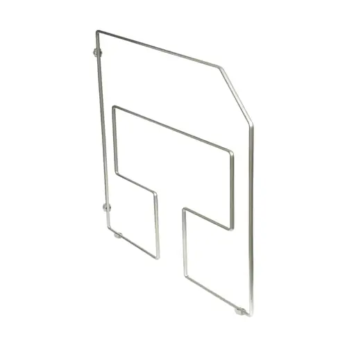 Tray Divider 24 x 495 x 457.2 mm TD18-FN 18" Height, frosted nickel Frosted nickel