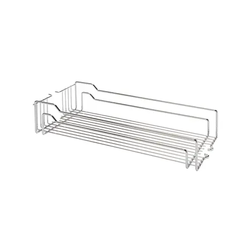 Wire Basket Set, for Pantry Pull-Out 203.2 x 518 x 105 mm 215.9 mm Dispensa, Chrome, width 8" Chrome