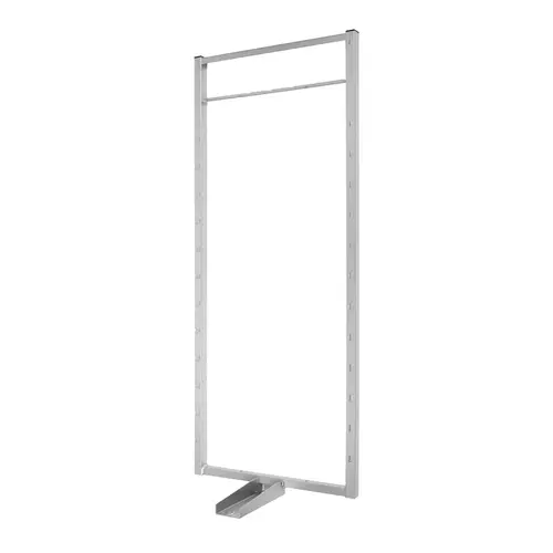 Tandem Solo Pantry, 220 lbs. Weight Capacity Silver, width 24", height 44 3/4"