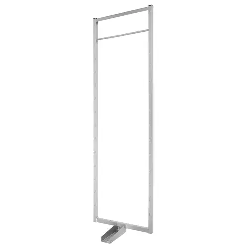 Tandem Solo Pantry, 220 lbs. Weight Capacity Silver, width 18", height 64 3/8"