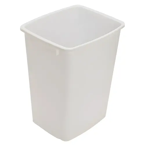 Replacement Waste Bin, for Kessebhmer Wire and Wood Framed Waste Pull-Out Units 52 qt 356 x 267 x 555 mm 22" 14" White, 52 qt bin White