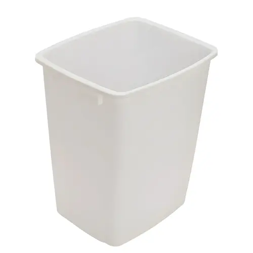 Replacement Waste Bin, for Kessebhmer Wire and Wood Framed Waste Pull-Out Units 36 qt 356 x 267 x 450 mm 18" 14" White, 36 qt bin White