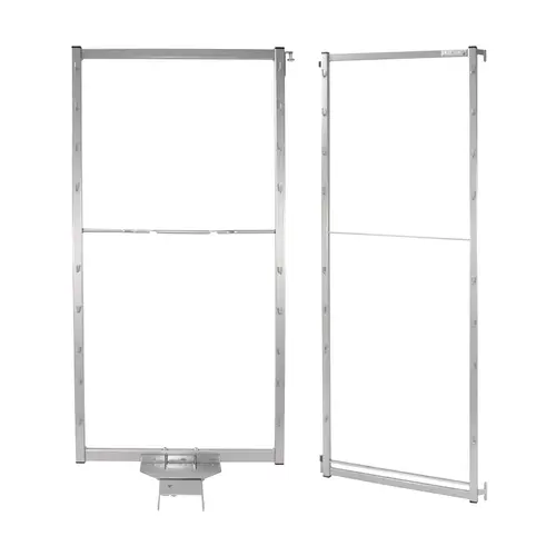 Tandem Chef's Pantry, for 46" or 68" Cabinet Frame Silver, width 18", for 46" height