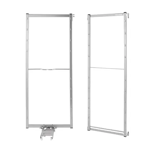 Tandem Chef's Pantry, for 46" or 68" Cabinet Frame Silver, width 15", for 46" height
