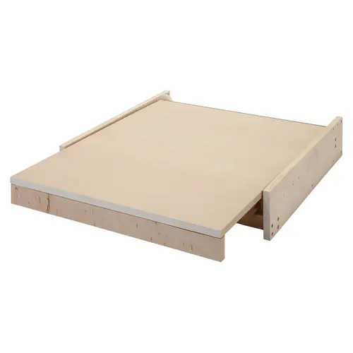 Pull-Out Table System, Rapid For cabinet width 600 mm, Maple Maple, Table top: coated