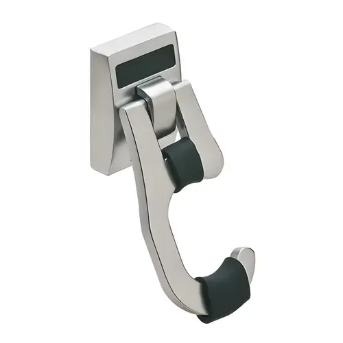 Broom Hook, TAG Synergy Elite Collection Matt aluminum Aluminum colored, Matt aluminum
