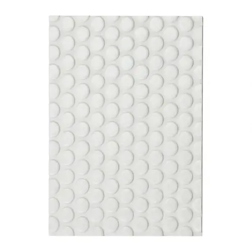 Cabinet Protector Mat, Polystyrene Material, 45-1/4" Width, 24-5/8" Depth, White Finish
