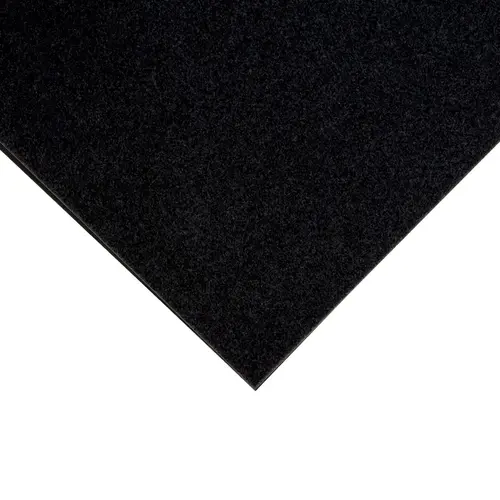 Non-slip Mat, Flock Agoform, Black Black